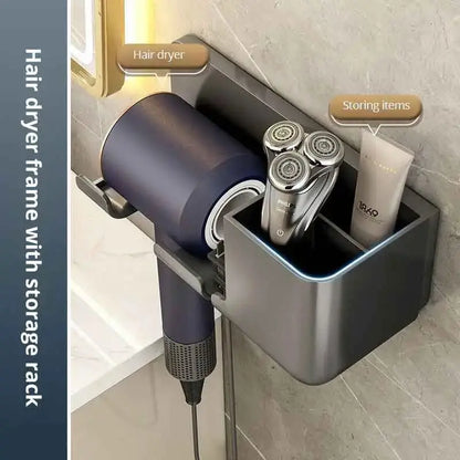 Hair Dryer Rack Organizer