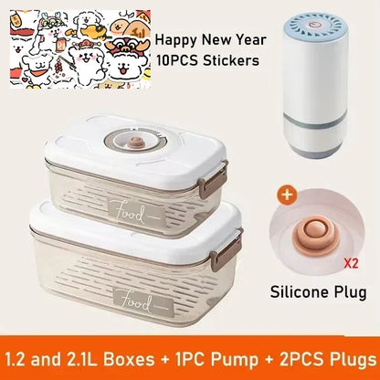 Vacuum Sealed Food Storage Box