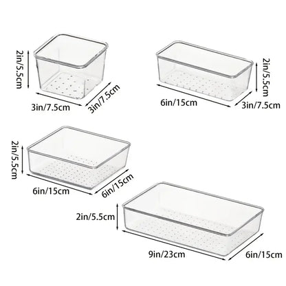 10-Piece Drawer Organizer Set