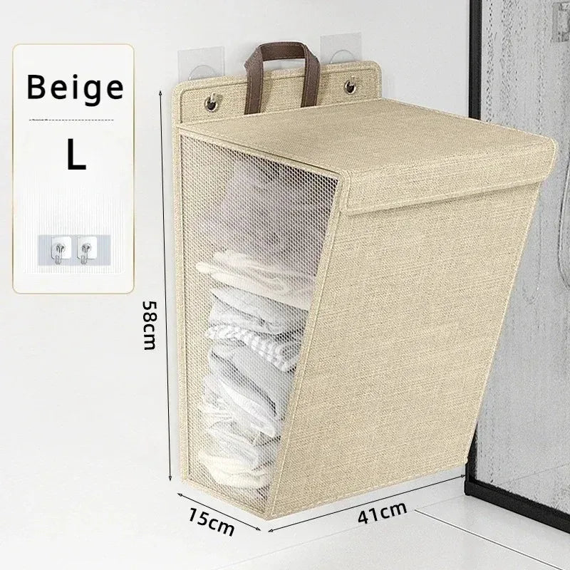 Foldable Adhesive Laundry Basket