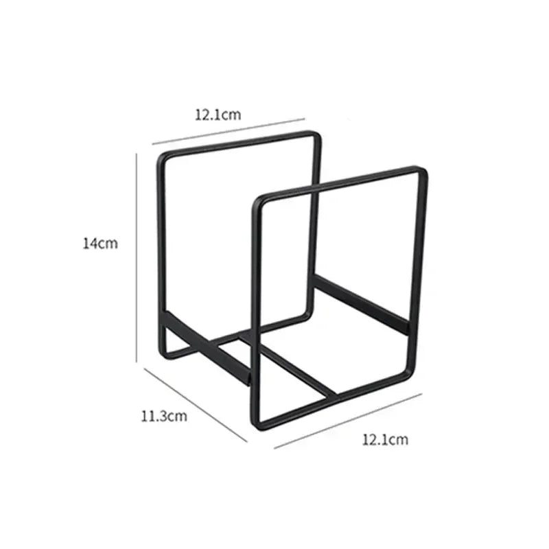 Kitchen Cabinet Plate Storage Rack