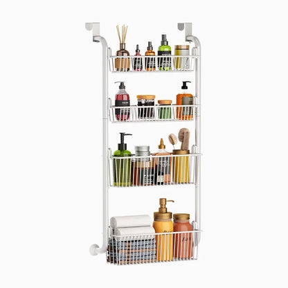 Multi-Layer Over-Door Hanging Storage Baskets