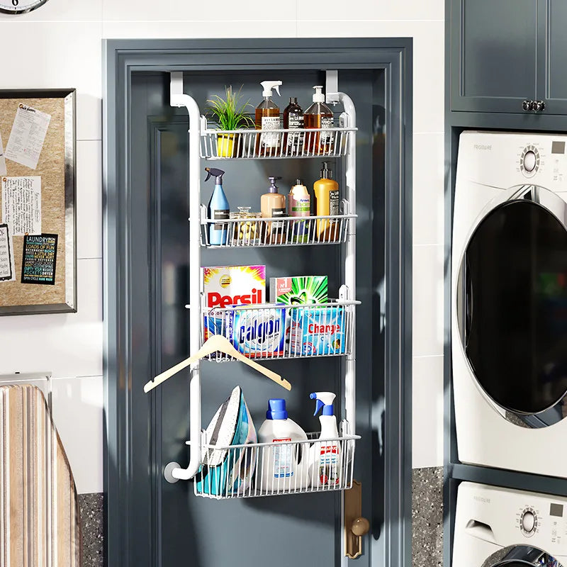 Multi-Layer Over-Door Hanging Storage Baskets
