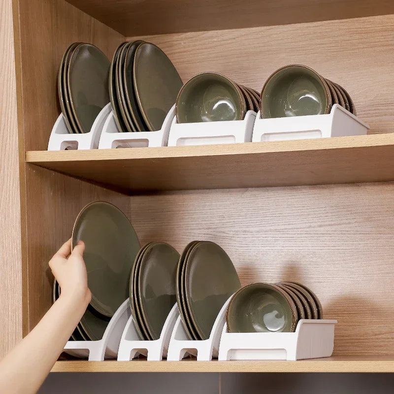 Kitchen Cabinet Plate Drying Rack