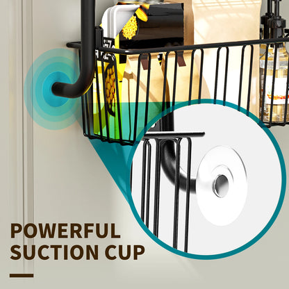 Multi-Layer Over-Door Hanging Storage Baskets