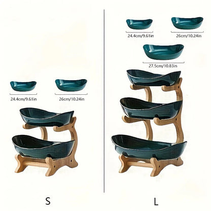 Partitioned Tableware Fruit & Snack Tray