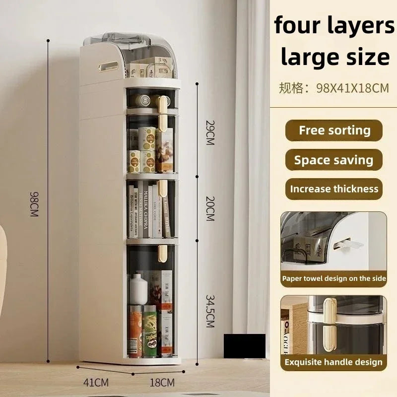 Bathroom Storage Rack Cabinet