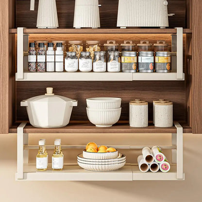 Expandable Under-Shelf Storage Rack