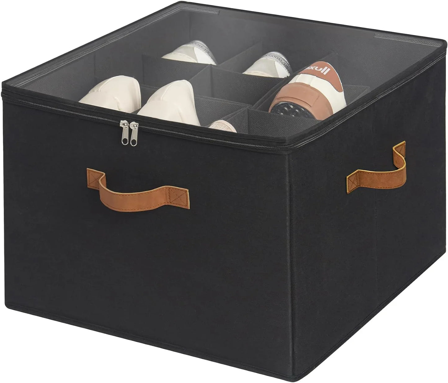 Fabric Shoe Organizer with Cover