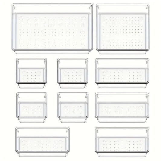 10-Piece Drawer Organizer Set