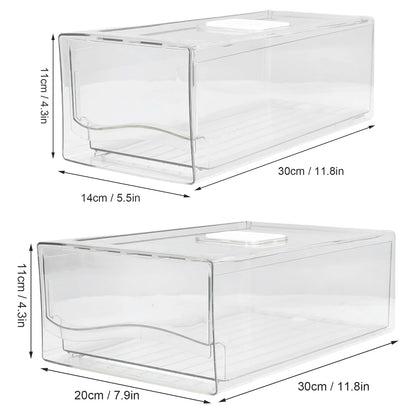 Stackable Refrigerator Organizer Bin