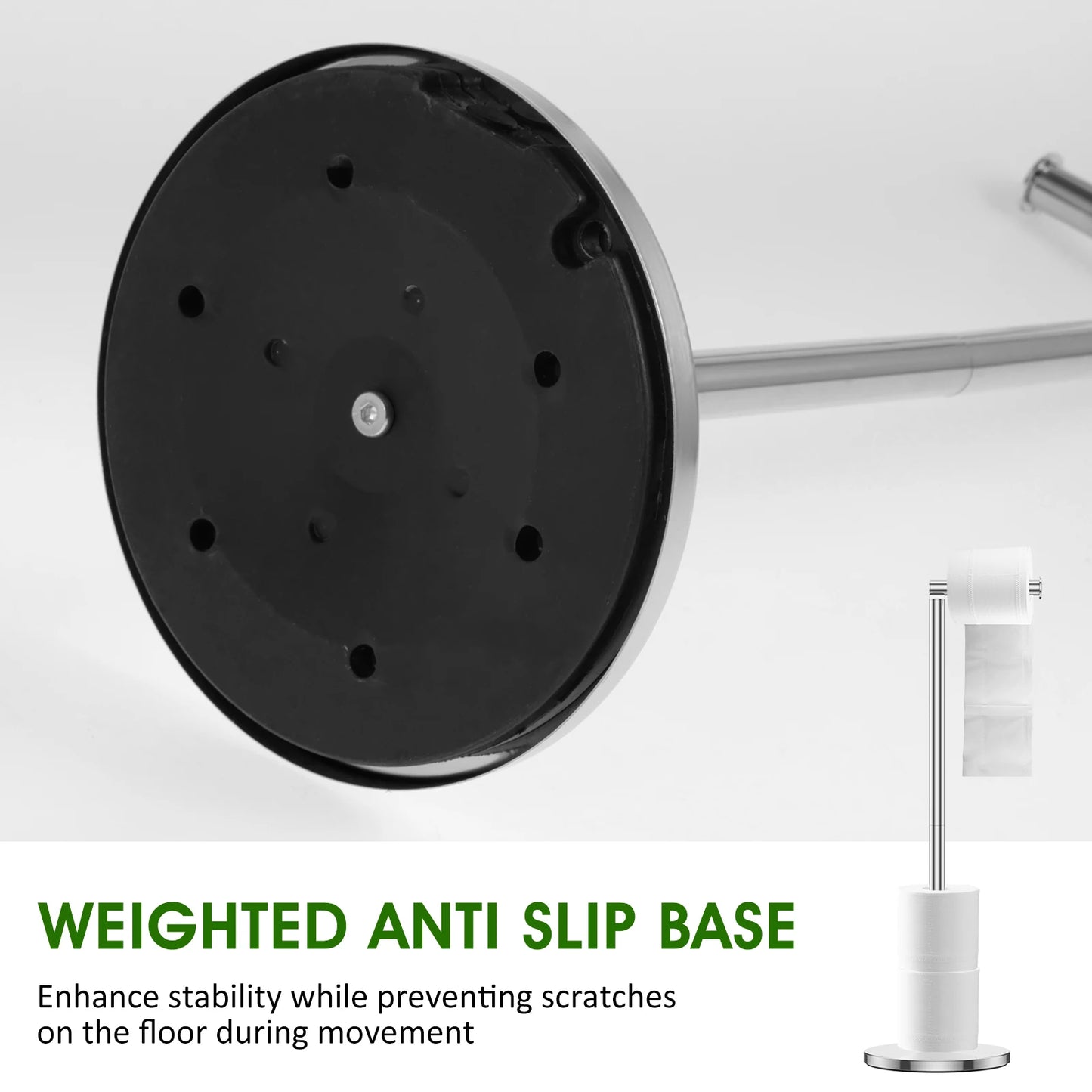 Freestanding Toilet Paper Holder