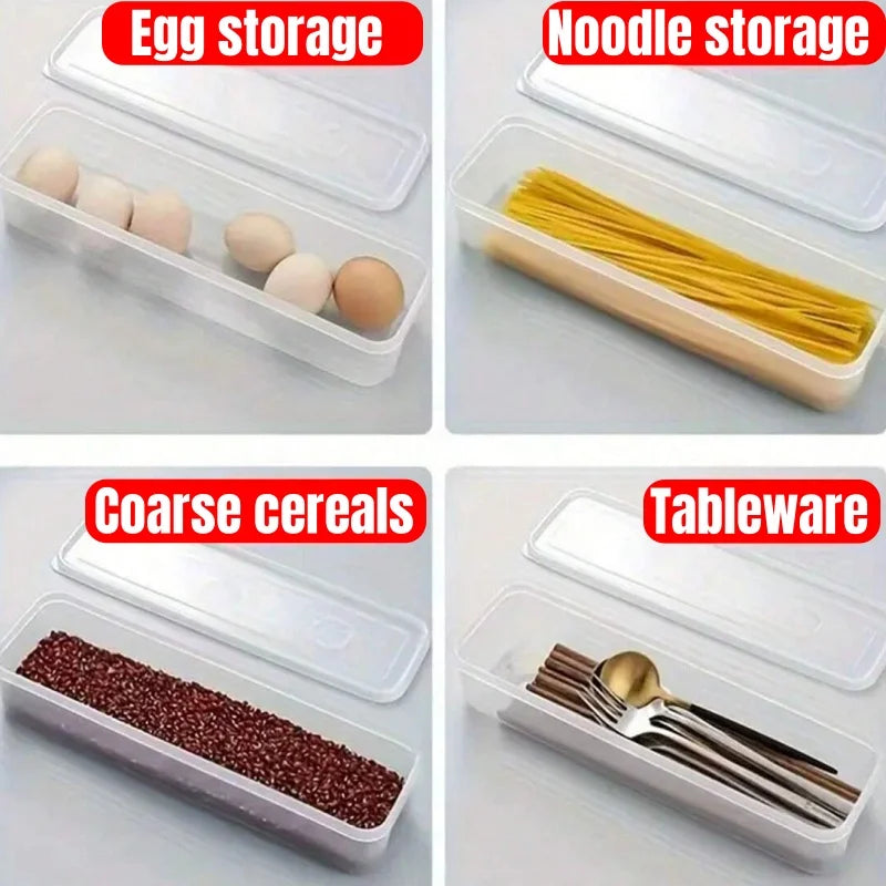 Lidded Fridge Storage Boxes for Herbs and Vegetables