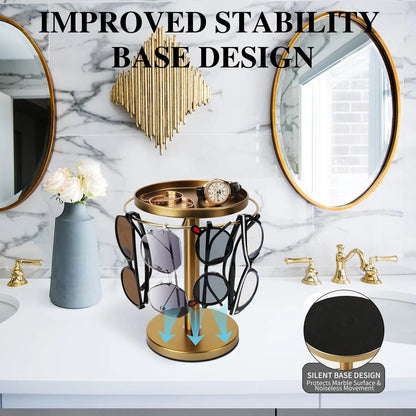 360° Rotating Sunglass Organizer