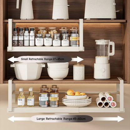 Expandable Under-Shelf Storage Rack