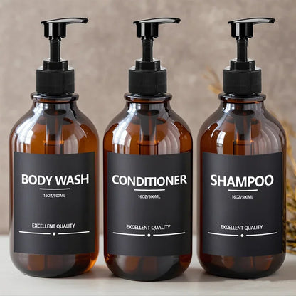 500ml Soap Bottle Set