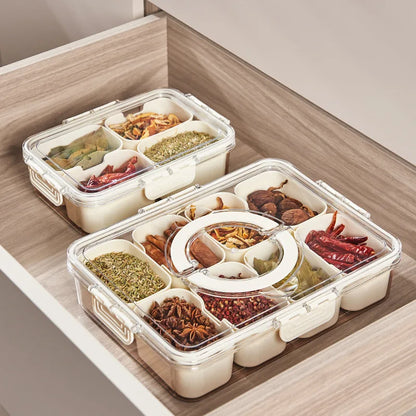 Grid Divided Serving Tray