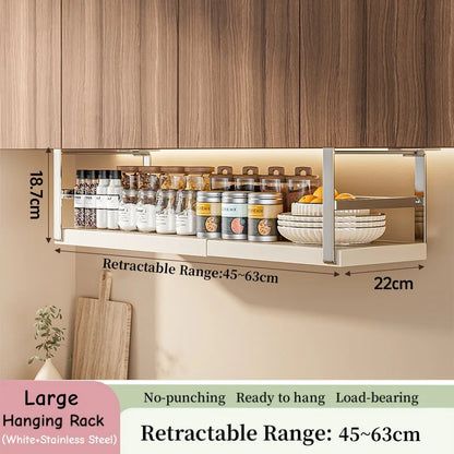 Expandable Under-Shelf Storage Rack