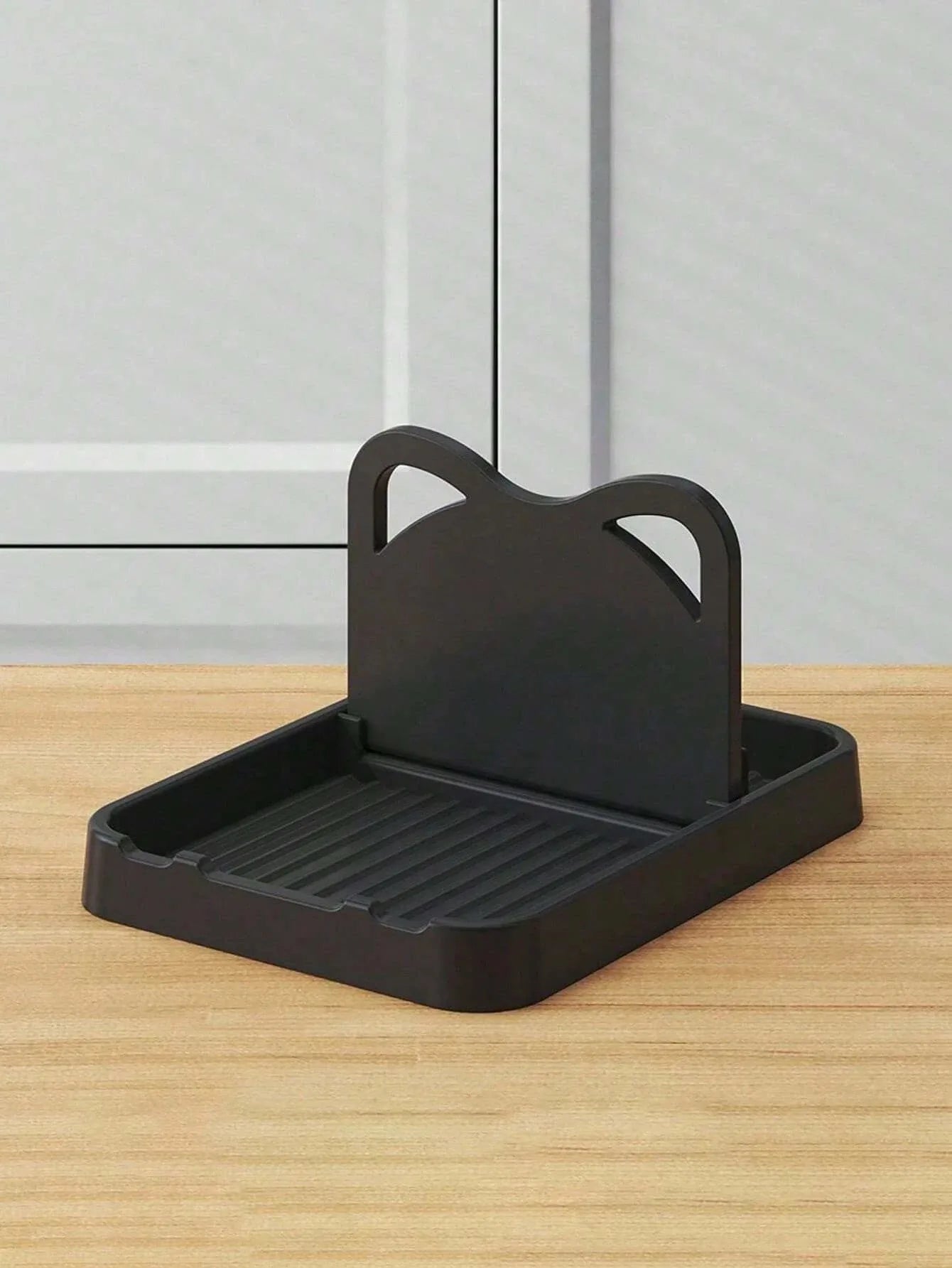 Wall-Mounted Pot Lid Rack