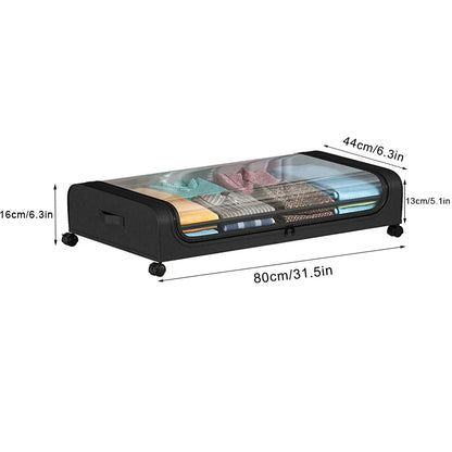 Under Bed Storage Box with Wheels