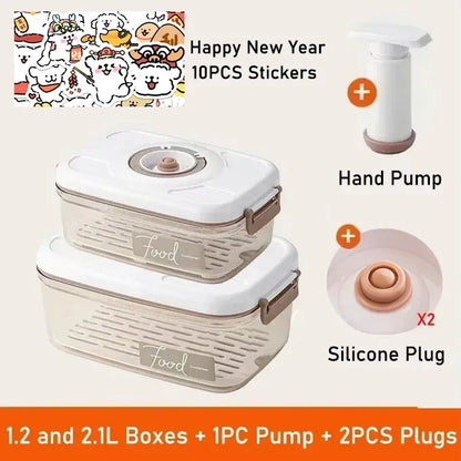 Vacuum Sealed Food Storage Box