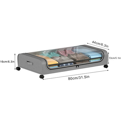 Under Bed Storage Box with Wheels