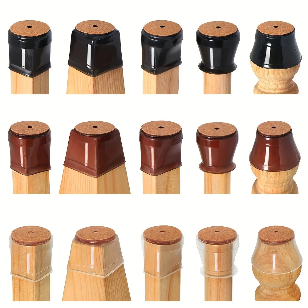 Silicone Chair Leg Protectors (24pcs)