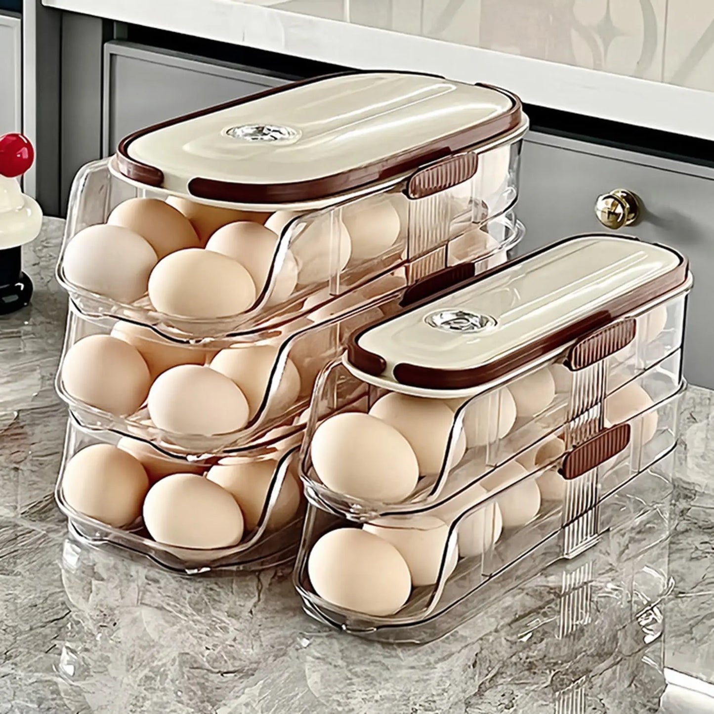 Automatic Rolling Egg Holder
