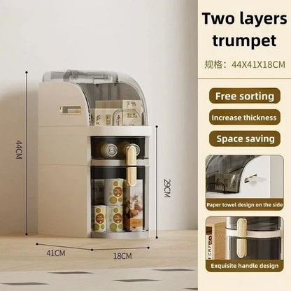 Bathroom Storage Rack Cabinet