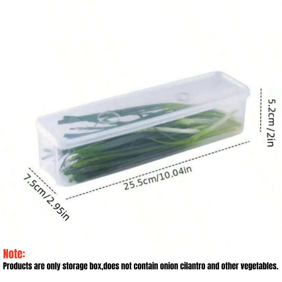 Lidded Fridge Storage Boxes for Herbs and Vegetables