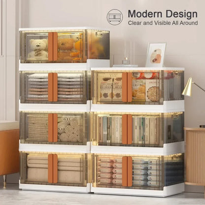 Grey, White Storage Organizer Box