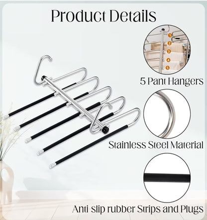 Stainless Steel Folding Pants Hanger