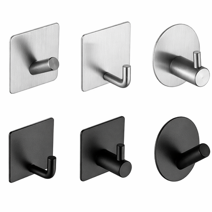Stainless Steel Adhesive Wall Hook